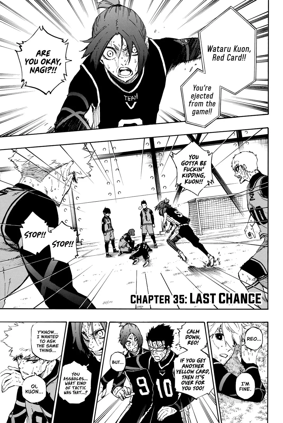 Blue Lock, chapter 35, image 2