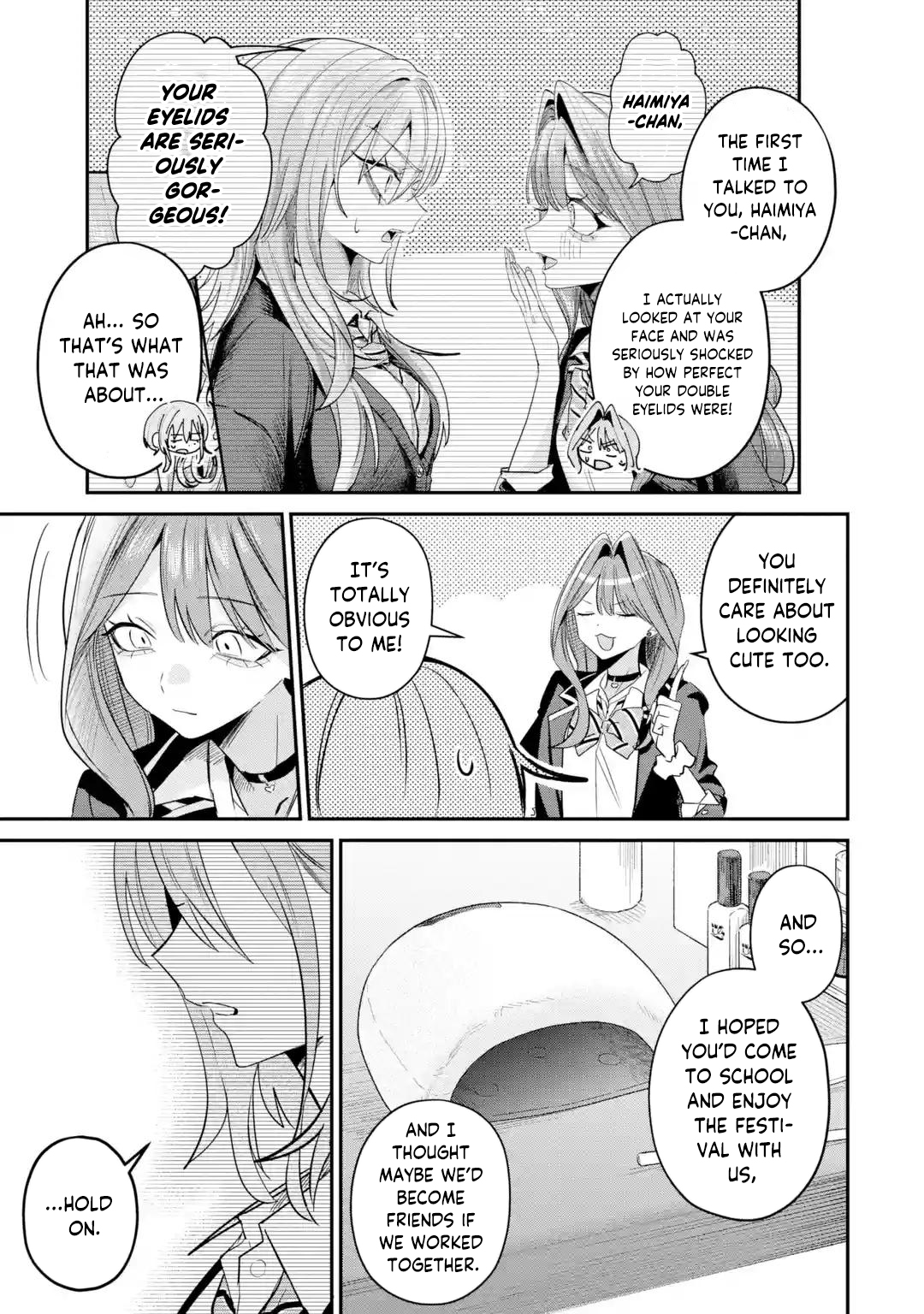 Haimiya-senpai wa Kowakute Kawaii, chapter 33, image 8