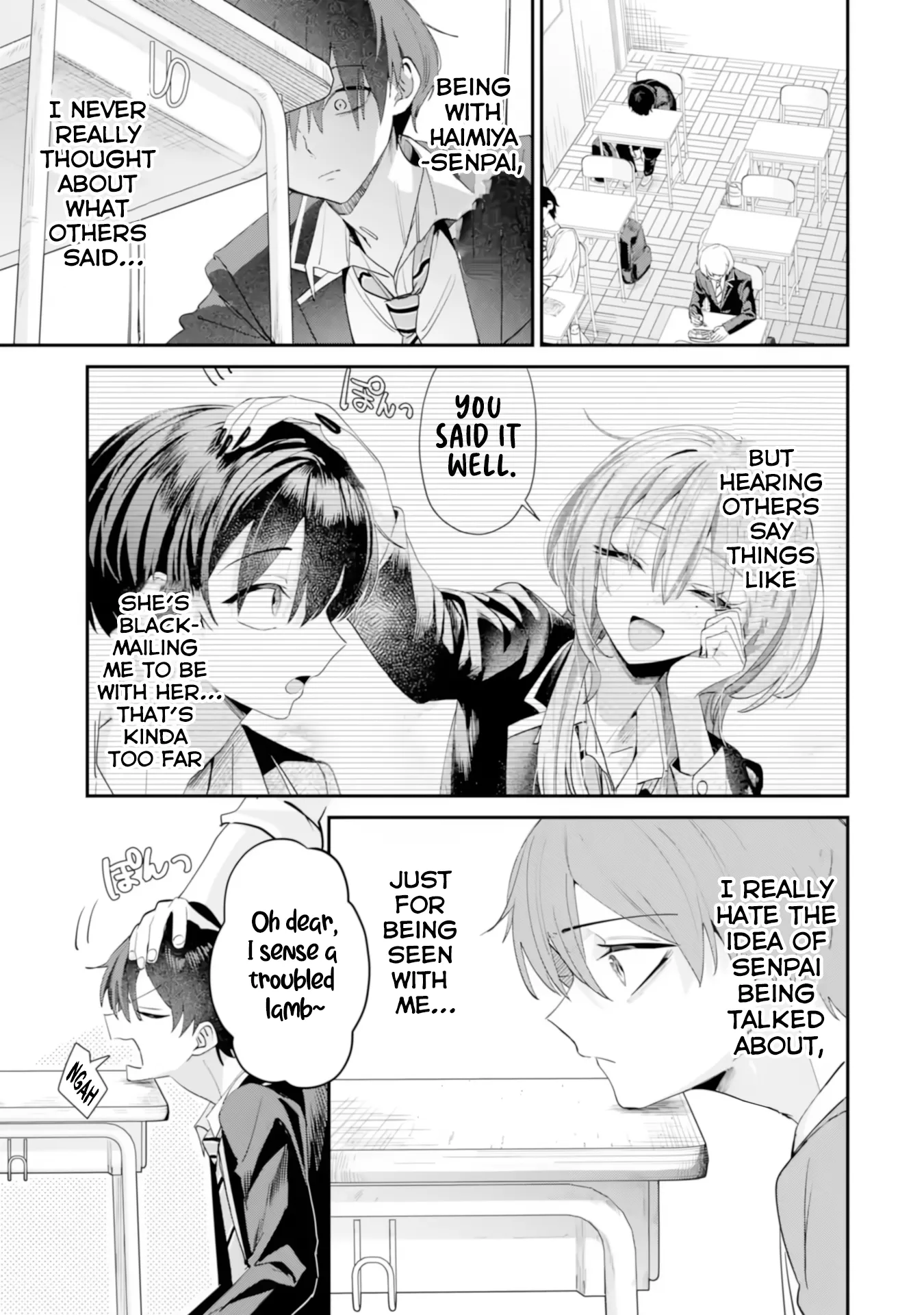 Haimiya-senpai wa Kowakute Kawaii, chapter 20, image 4