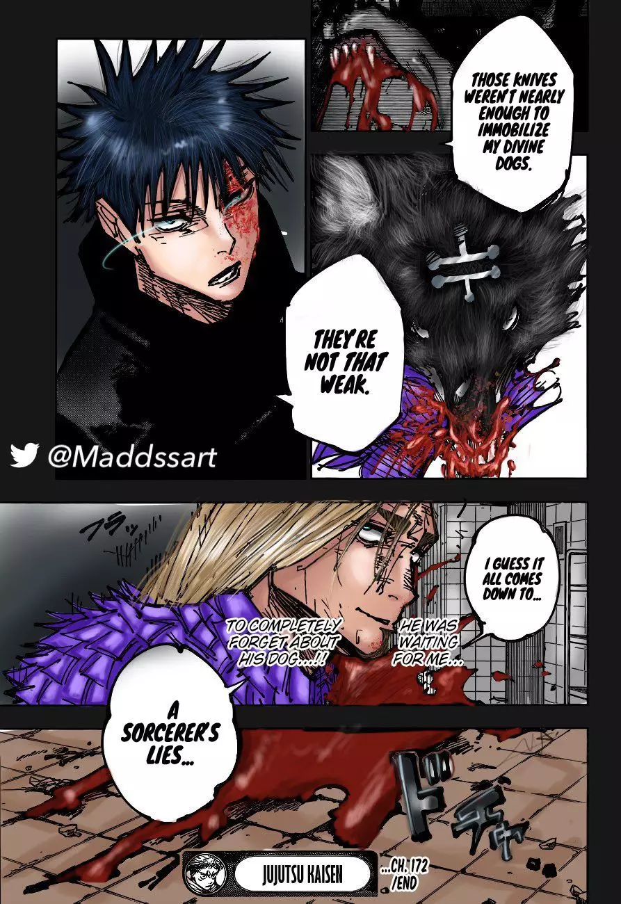 Jujutsu Kaisen, chapter 172, image 21