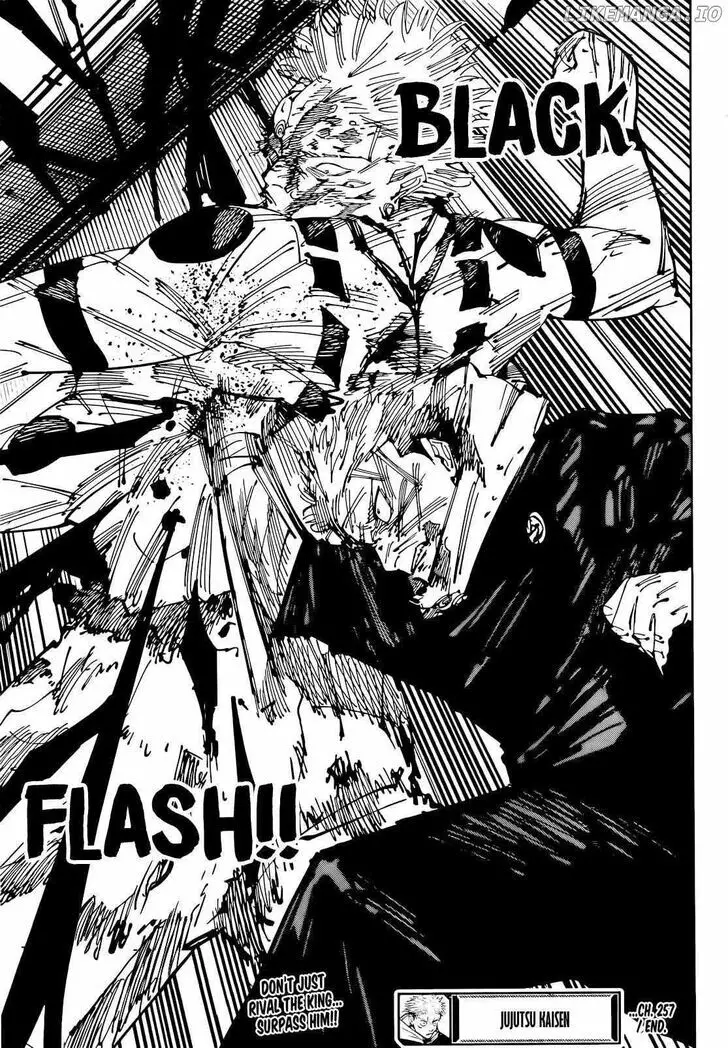 Jujutsu Kaisen, chapter 257, image 19