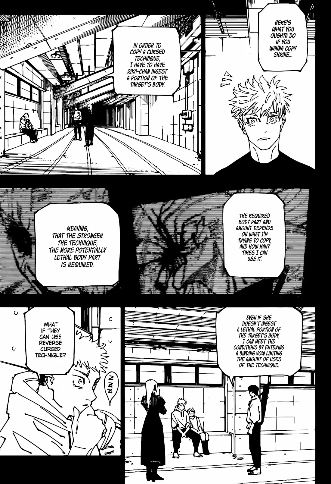 Jujutsu Kaisen, chapter 267, image 6
