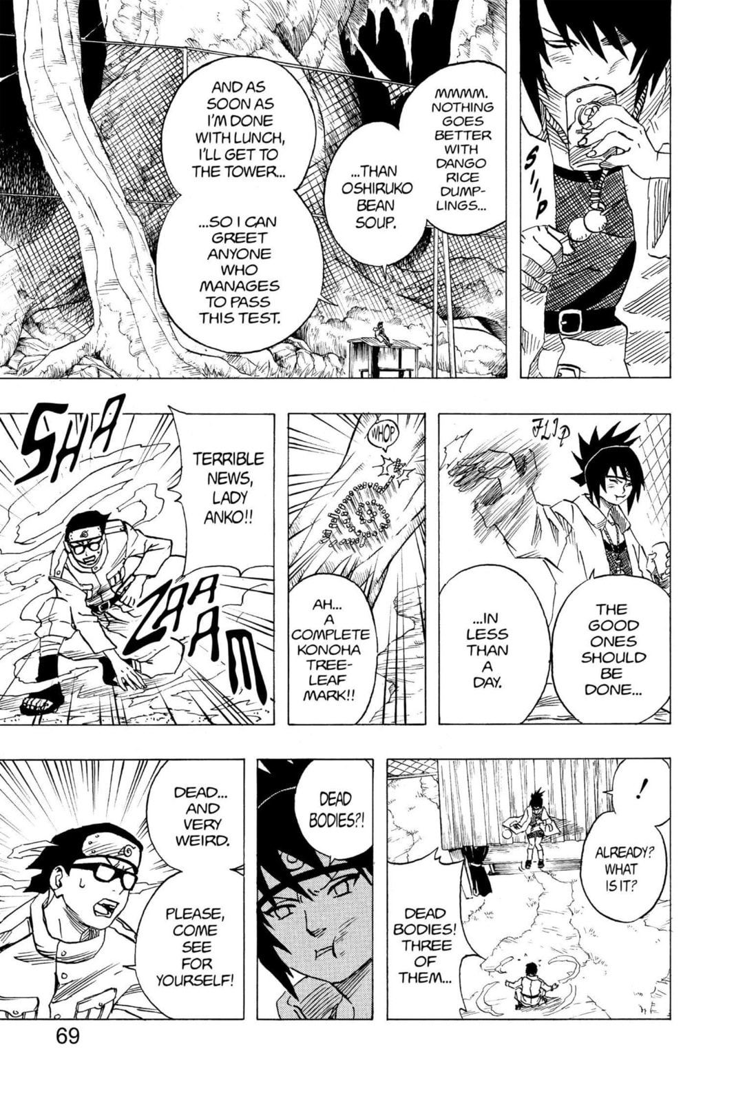 Naruto, chapter 49, page 3