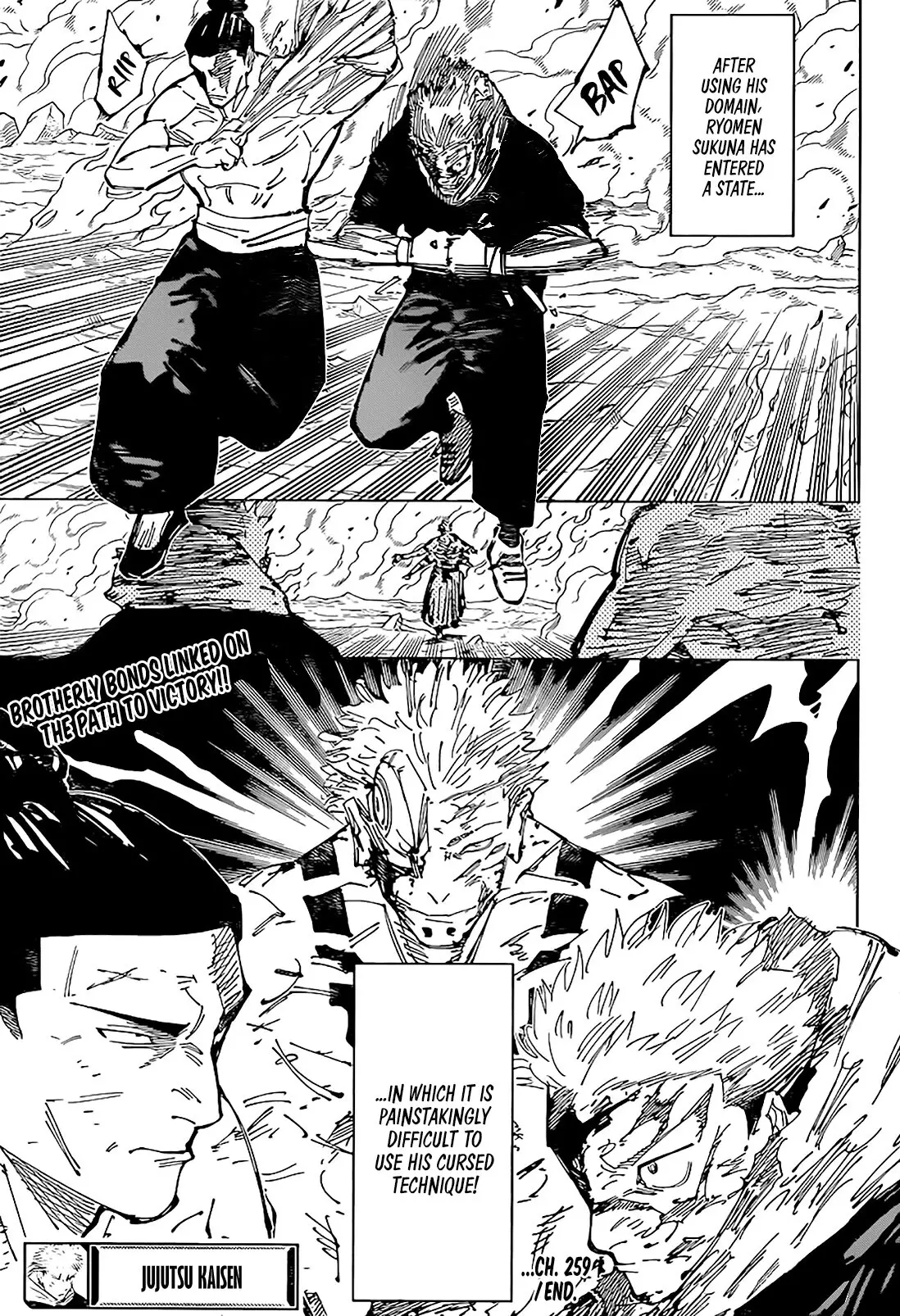Jujutsu Kaisen, chapter 259, image 17