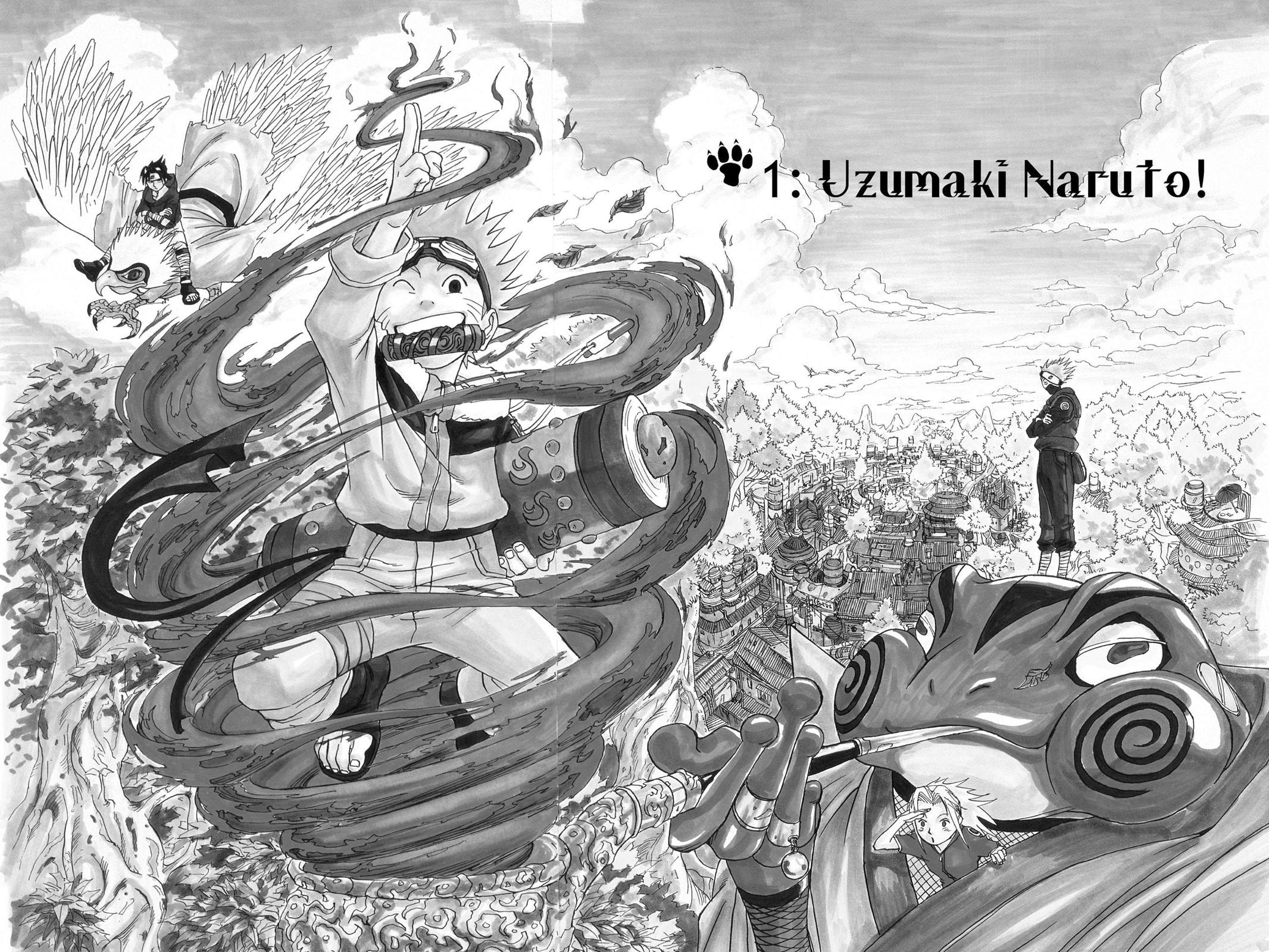 Naruto, chapter 1, image 4