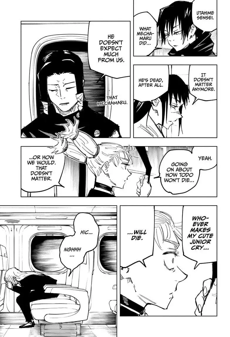 Jujutsu Kaisen, chapter 128, image 7