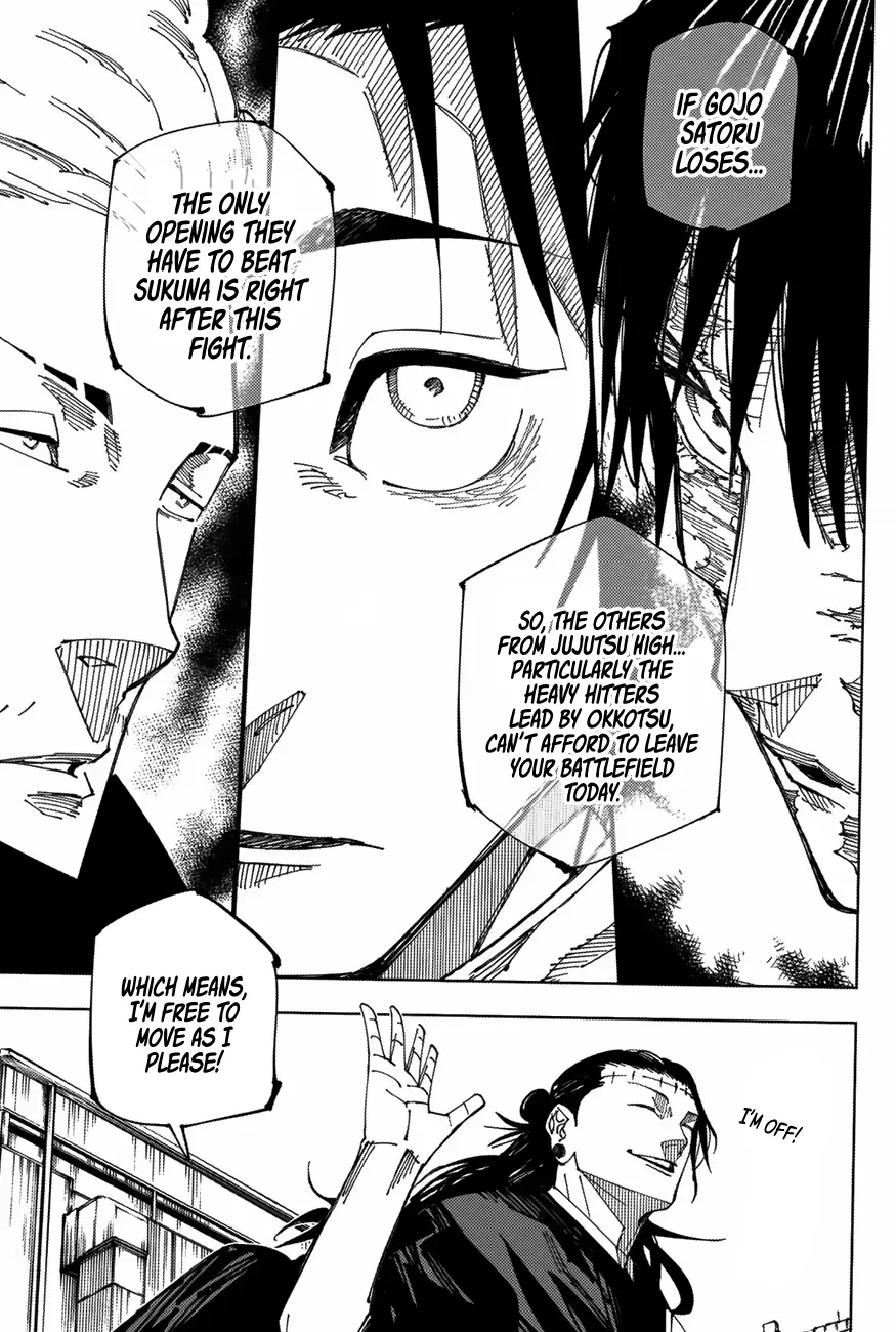 Jujutsu Kaisen, chapter 222, image 14