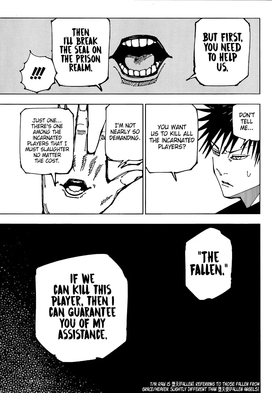 Jujutsu Kaisen, chapter 199, image 18
