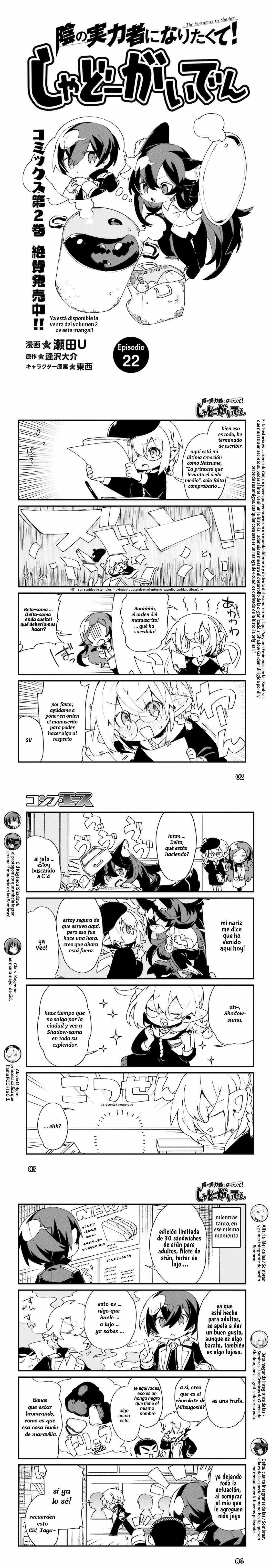 Kage no Jitsuryokusha ni Naritakute! Shadow Gaiden, chapter 22, image 3