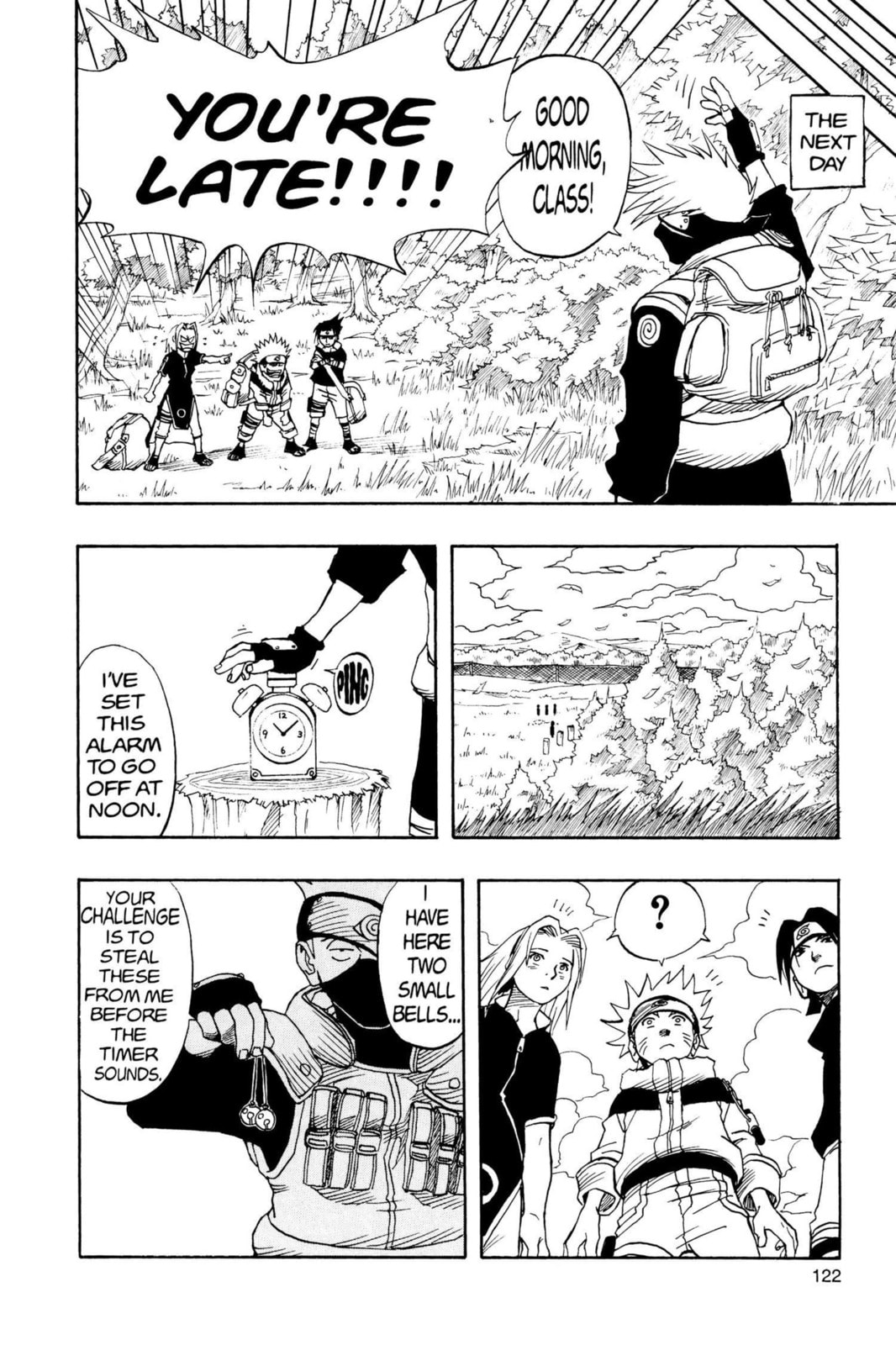 Naruto, chapter 4, page 14