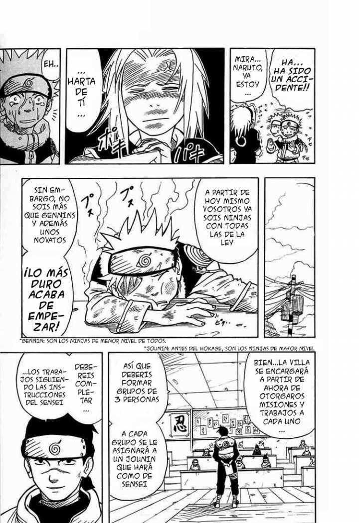 Naruto, chapter 3, page 10