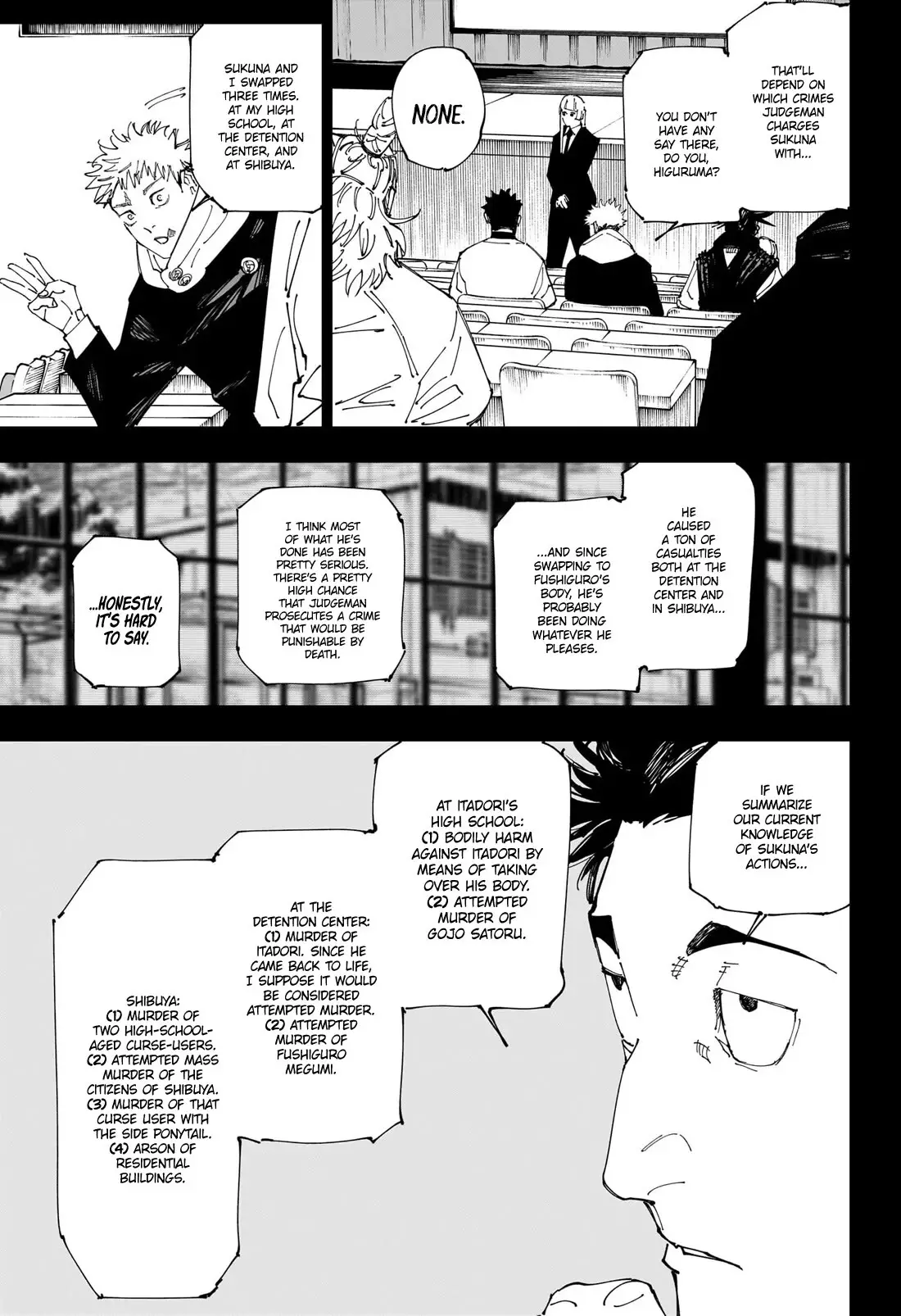 Jujutsu Kaisen, chapter 244, image 6