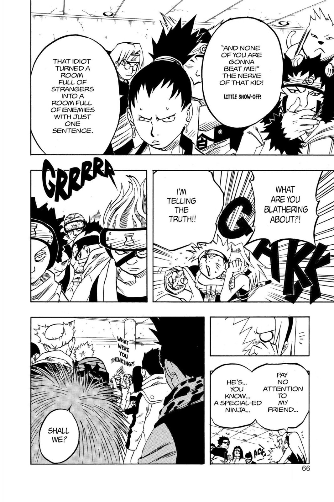 Naruto, chapter 40, page 2