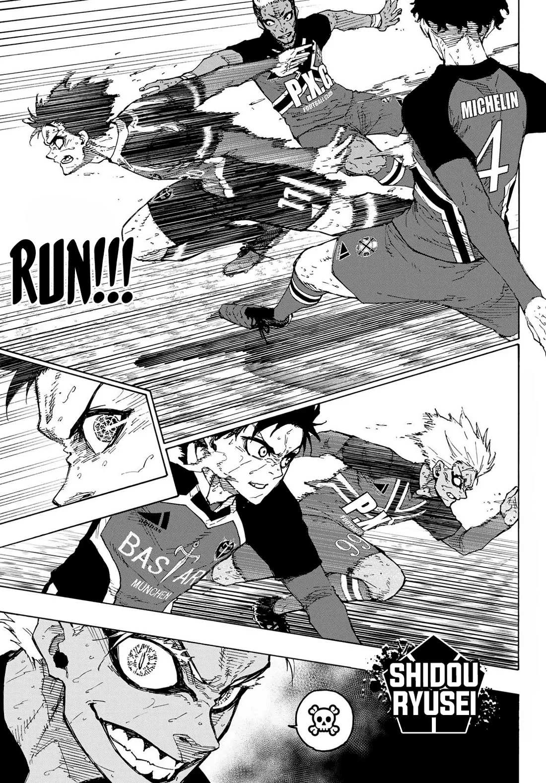 Blue Lock, chapter 257, image 4