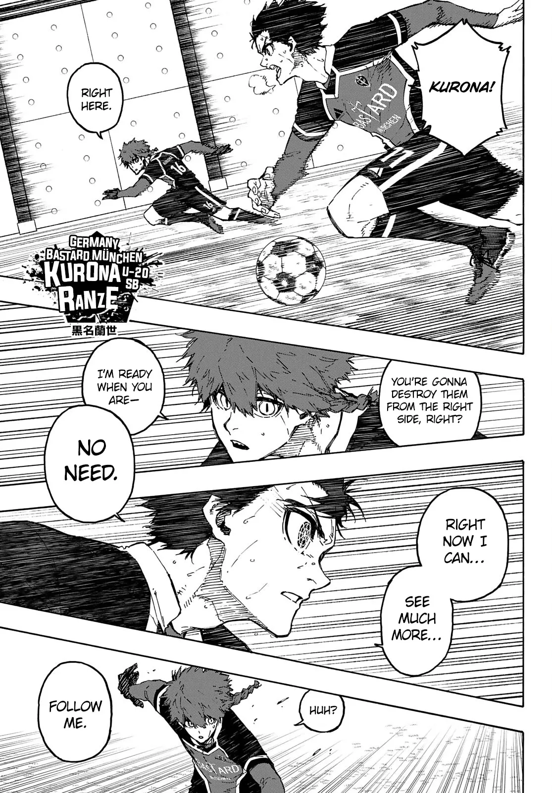 Blue Lock, chapter 184, image 4