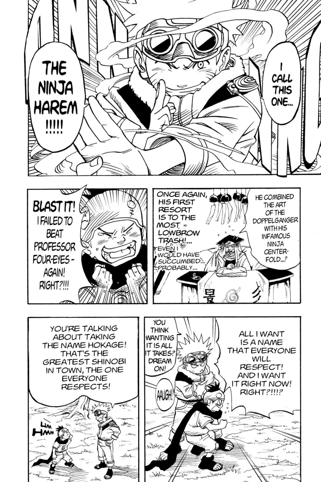 Naruto, chapter 2, page 19