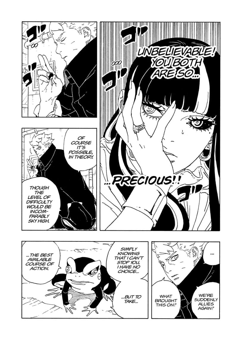 Boruto: Two Blue Vortex, chapter 37, page 35
