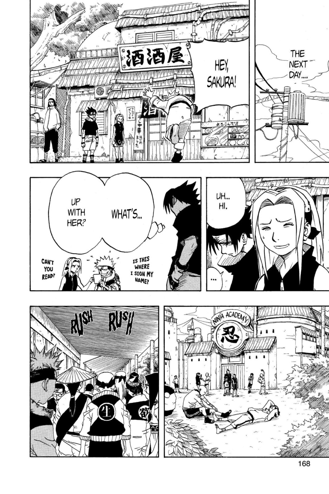 Naruto, chapter 36, page 8