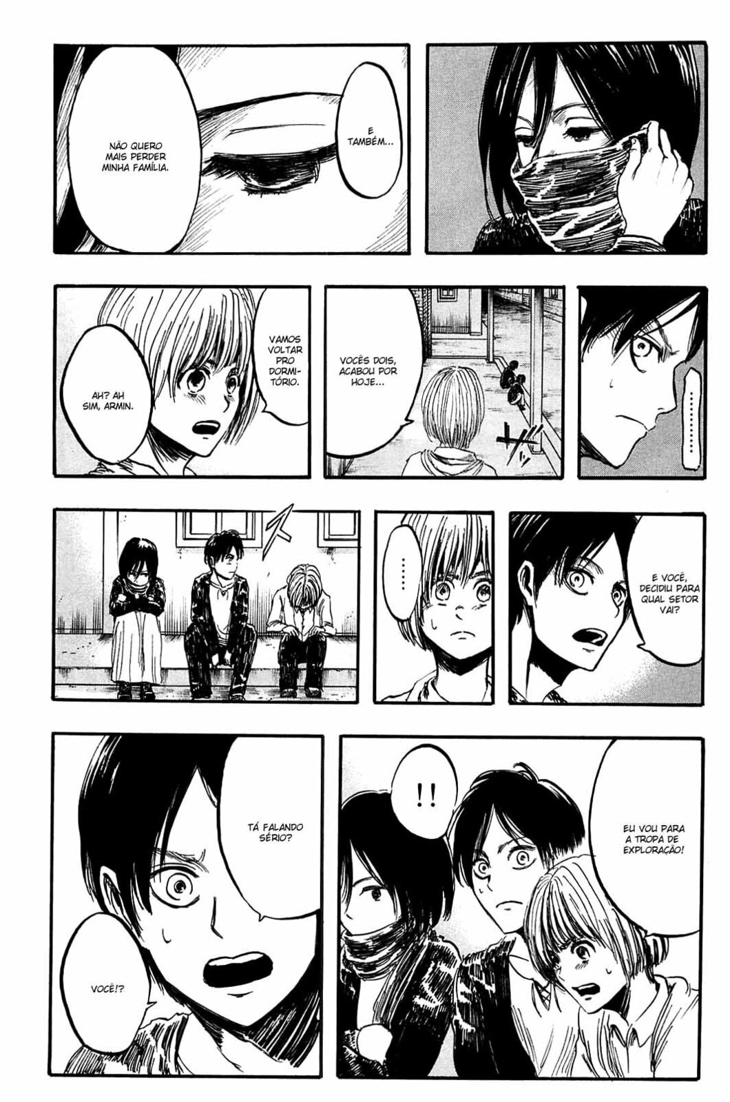 Attack on Titan, chapter 3, page 18