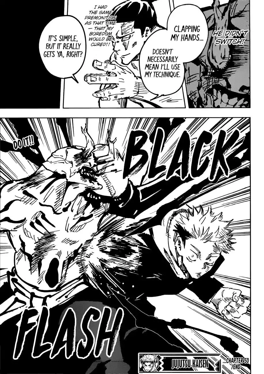 Jujutsu Kaisen, chapter 50, image 19