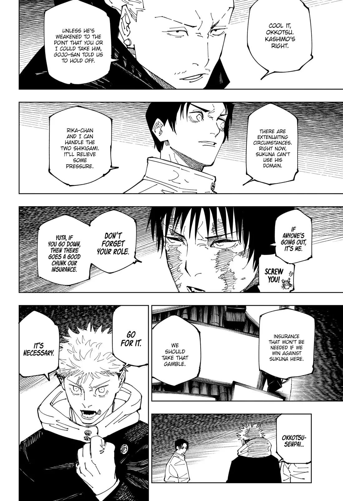 Jujutsu Kaisen, chapter 234, image 3