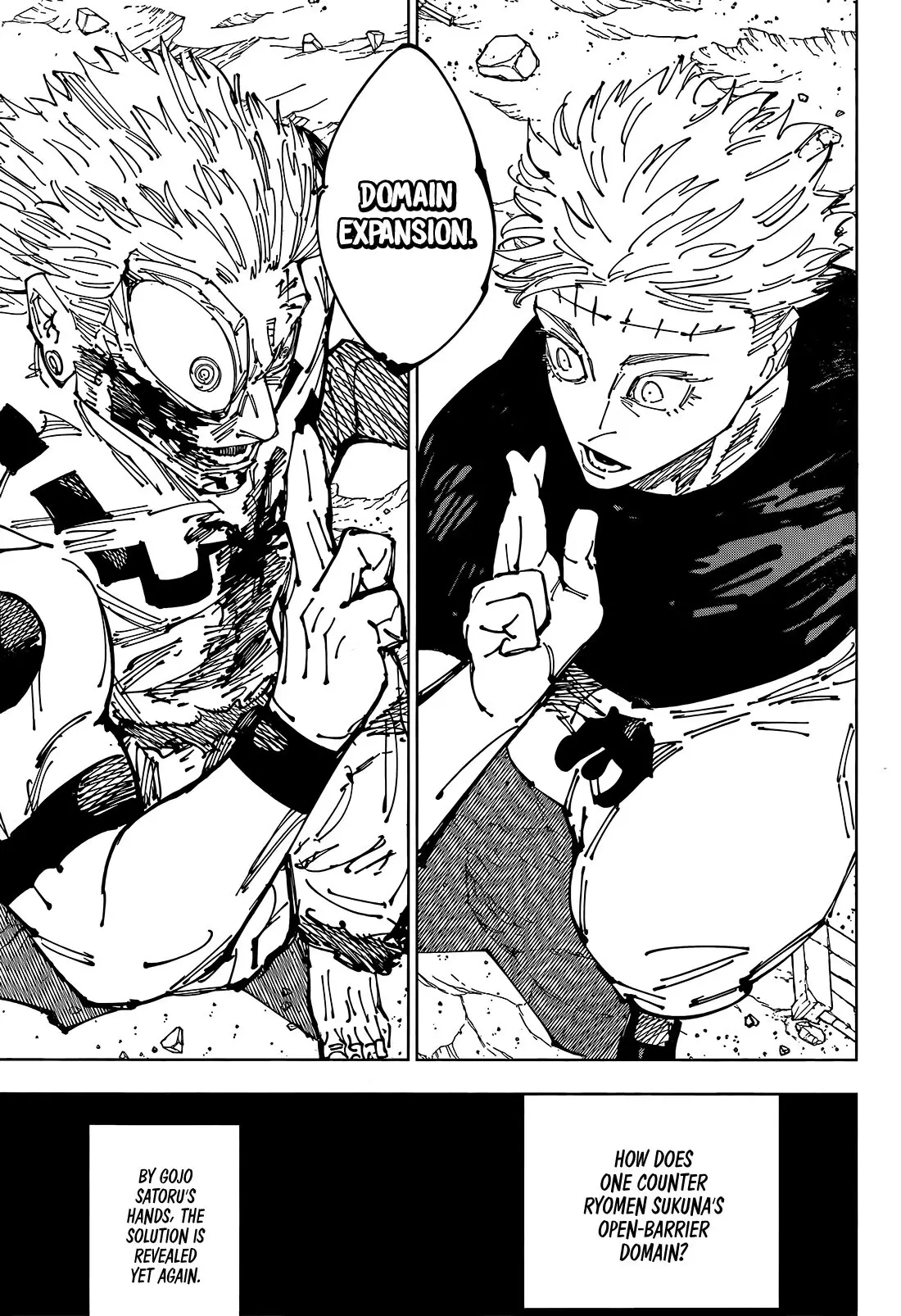 Jujutsu Kaisen, chapter 261, image 16