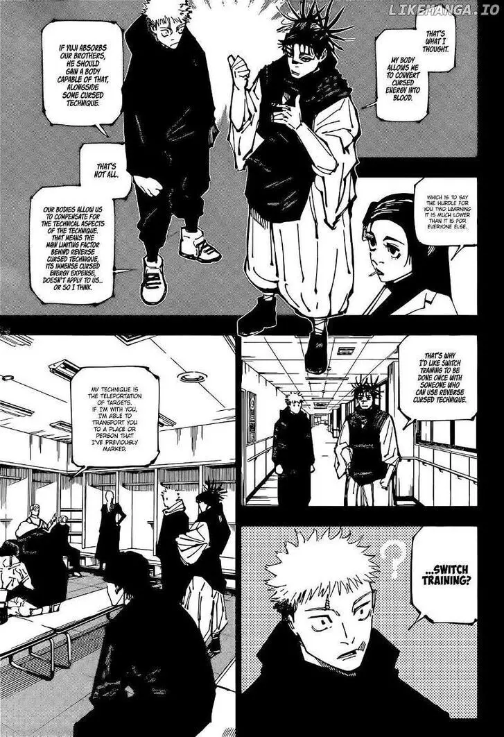 Jujutsu Kaisen, chapter 258, image 6