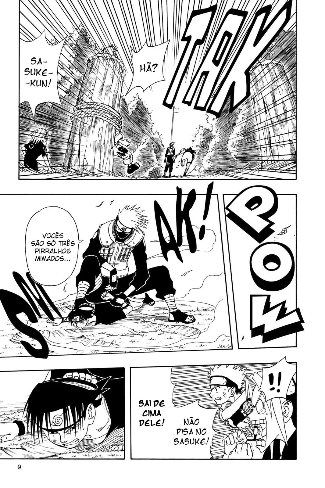 Naruto, chapter 8, image 5