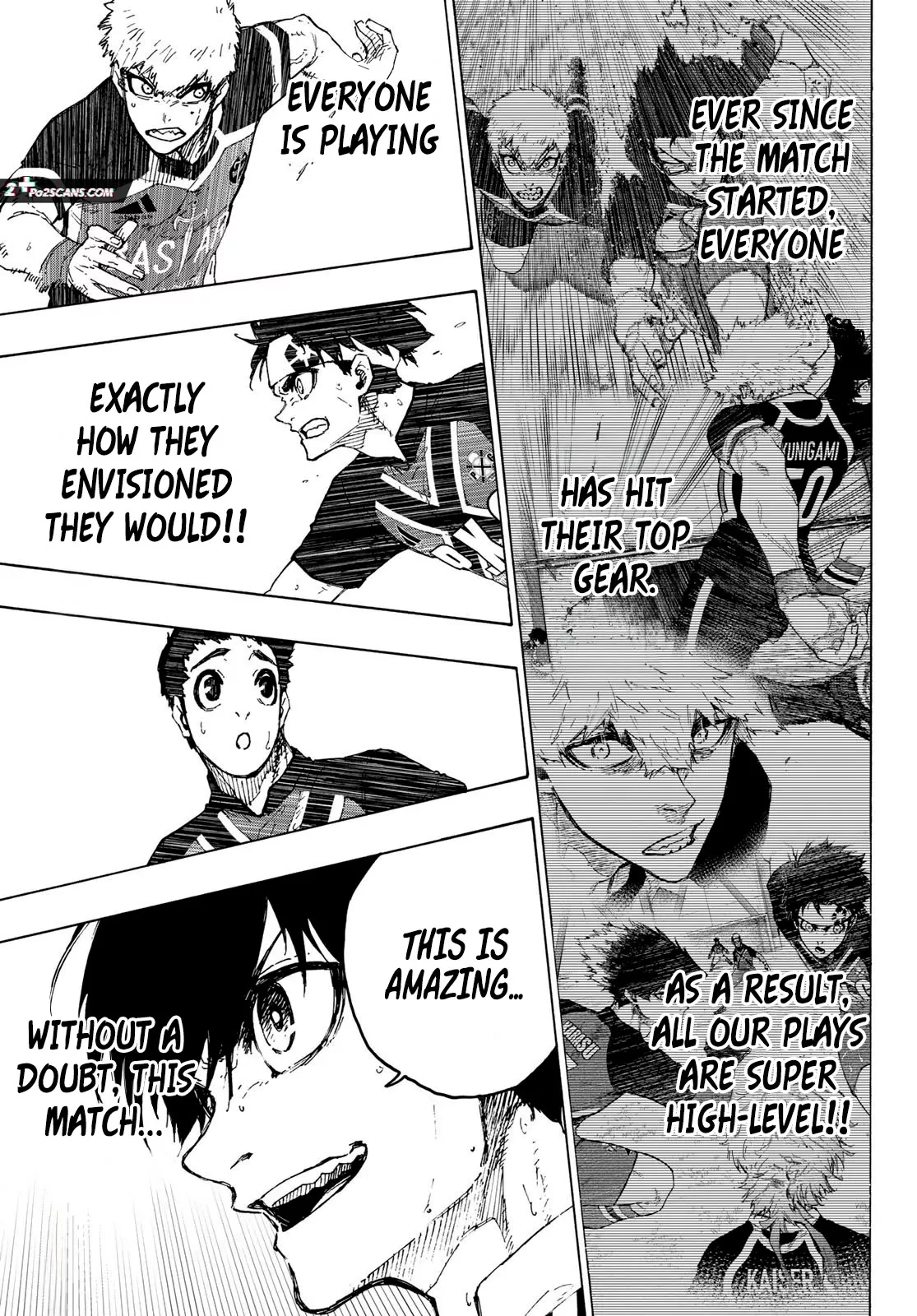 Blue Lock, chapter 252, image 4