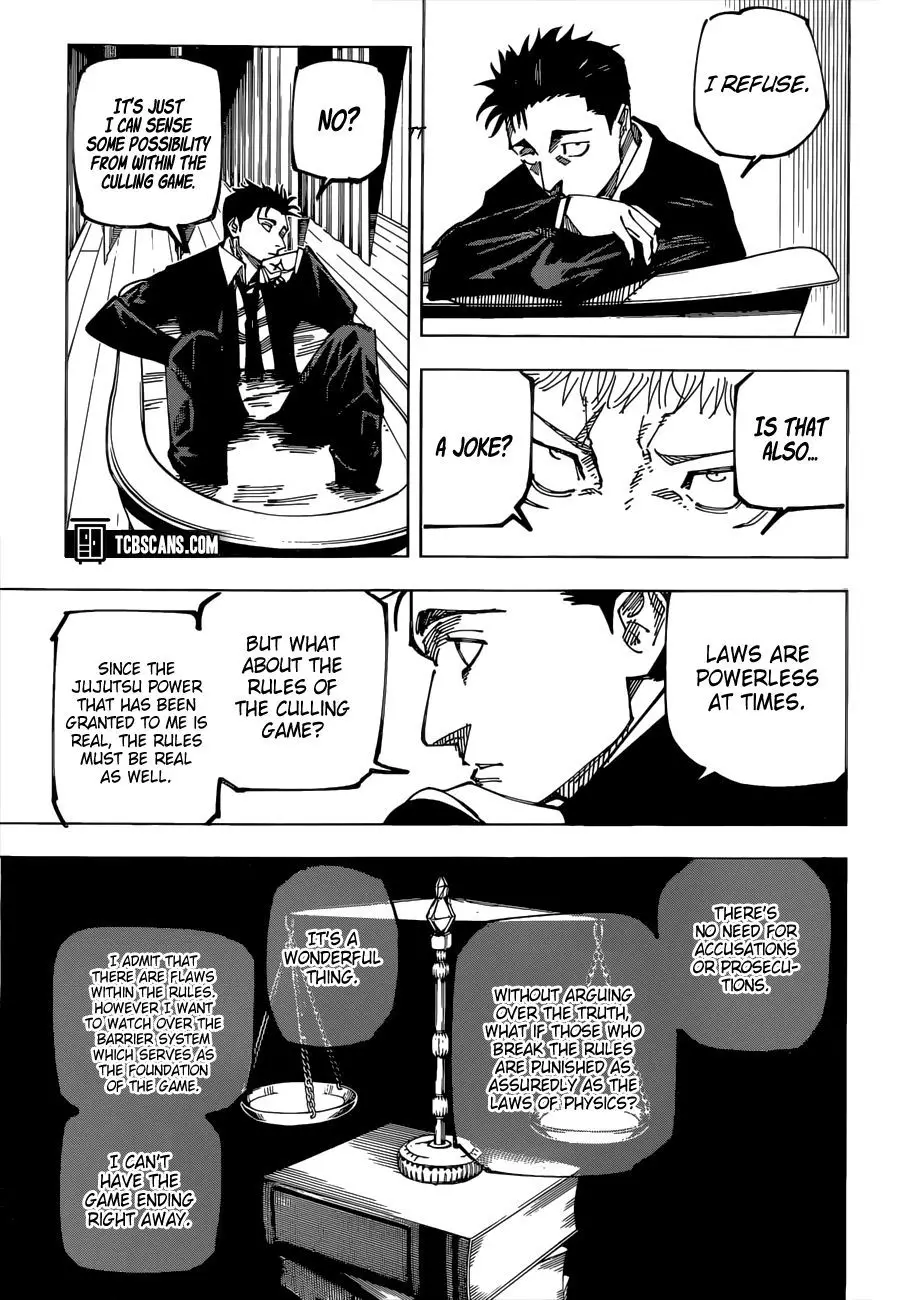 Jujutsu Kaisen, chapter 163, image 17