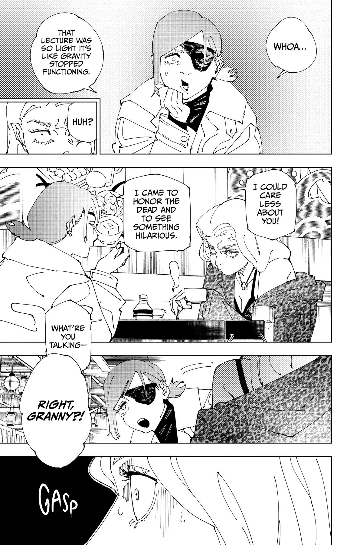 Jujutsu Kaisen, chapter 271.5, image 14