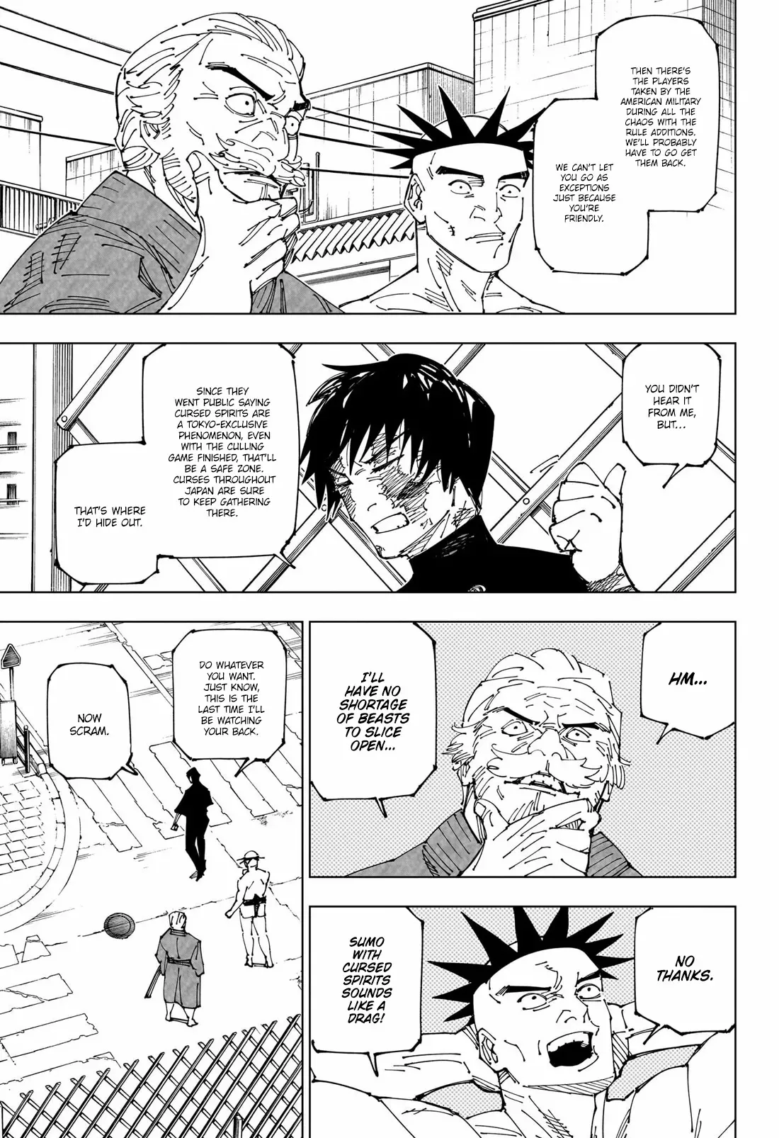 Jujutsu Kaisen, chapter 270, image 6