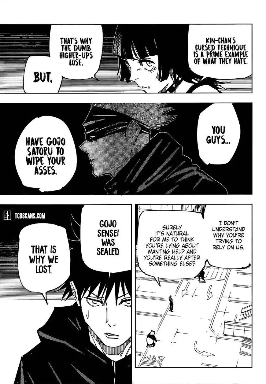 Jujutsu Kaisen, chapter 155, image 17