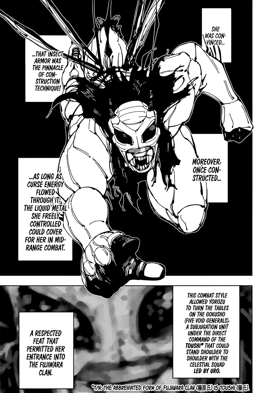 Jujutsu Kaisen, chapter 218, image 4