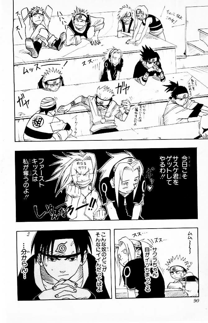 Naruto, chapter 3, page 6
