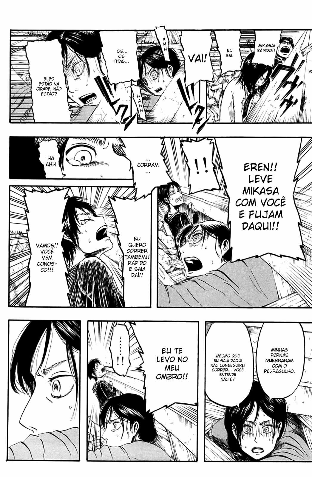 Attack on Titan, chapter 2, page 12