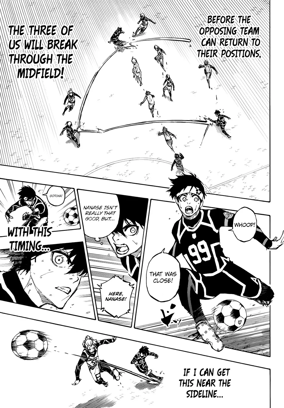 Blue Lock, chapter 102, image 3
