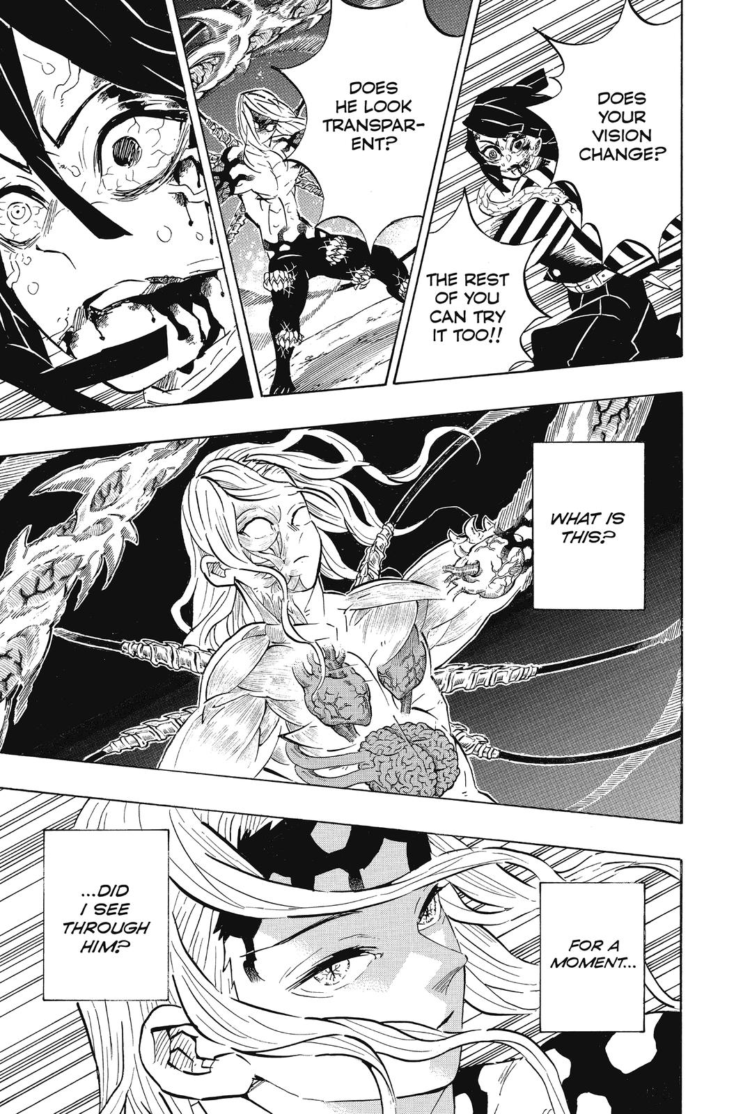 Demon Slayer: Kimetsu no Yaiba, chapter 191, image 11