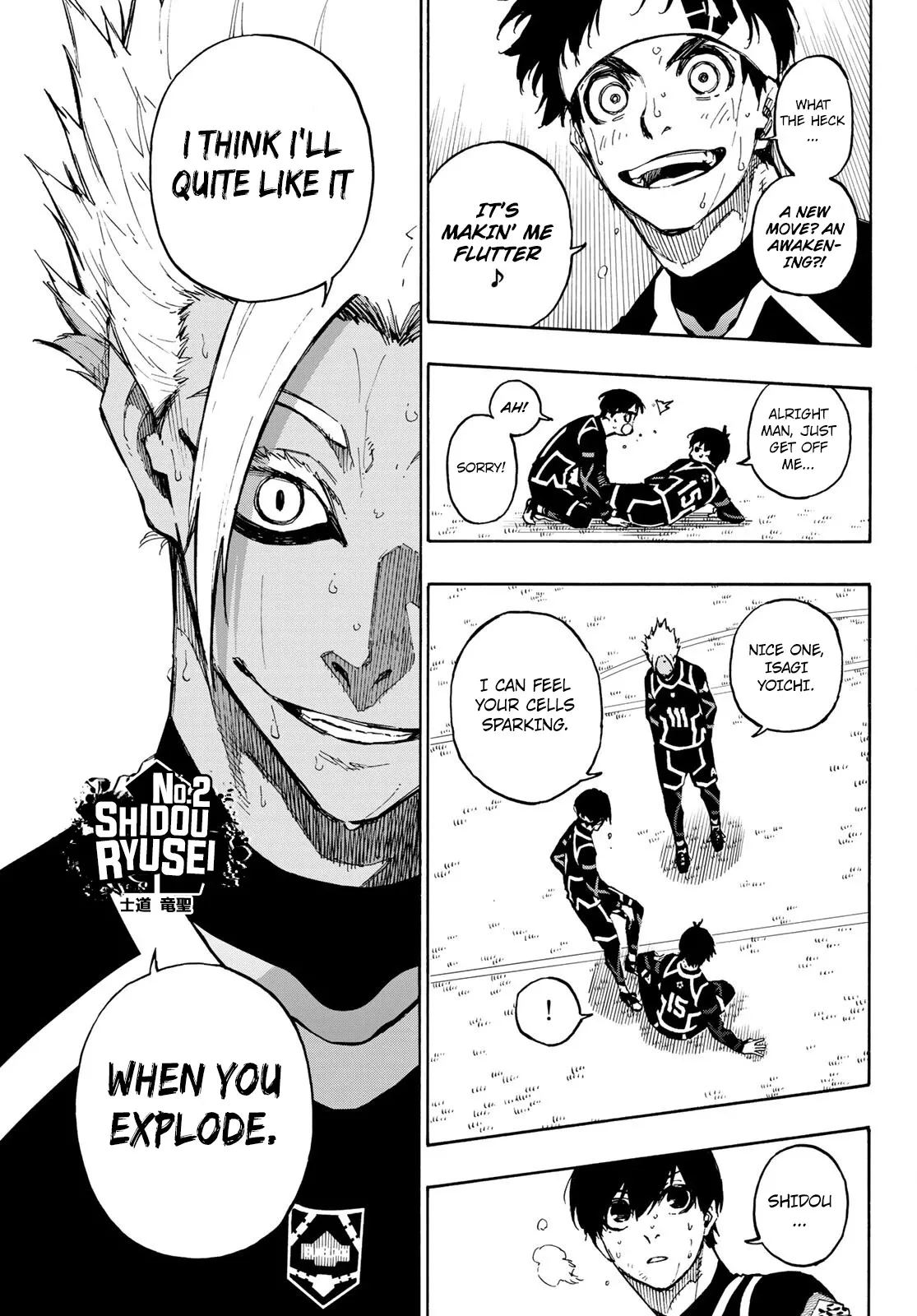 Blue Lock, chapter 104, image 4