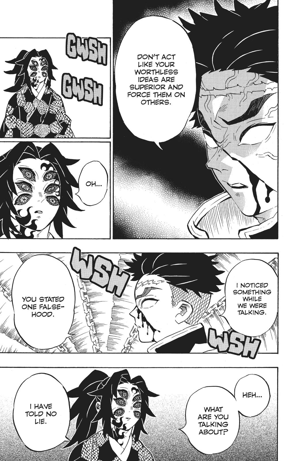 Demon Slayer: Kimetsu no Yaiba, chapter 170, image 17