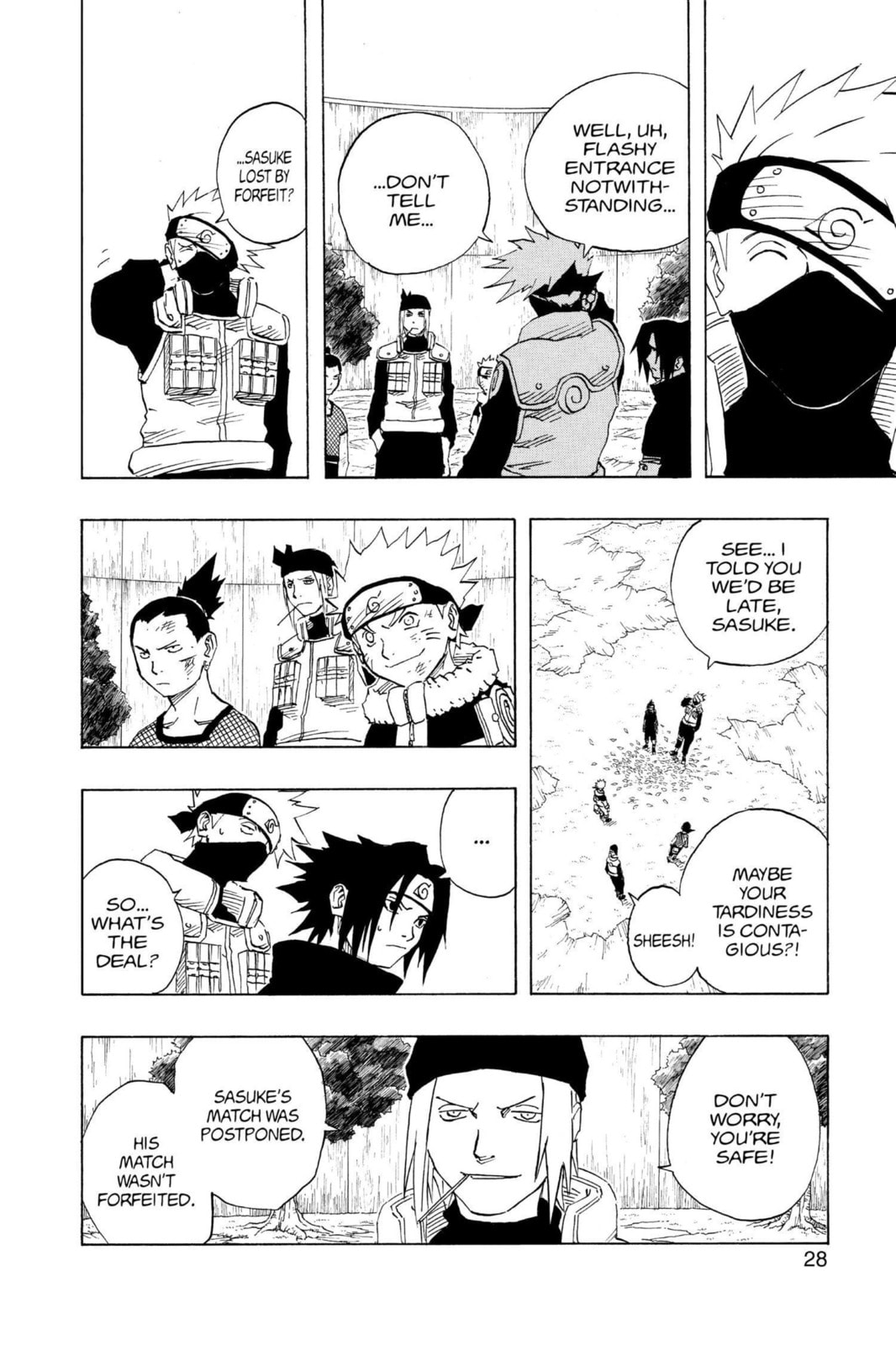 Naruto, chapter 110, image 2
