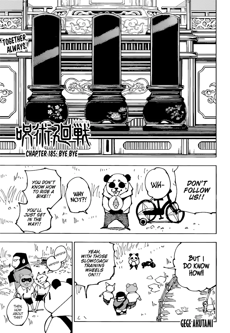 Jujutsu Kaisen, chapter 185, image 4