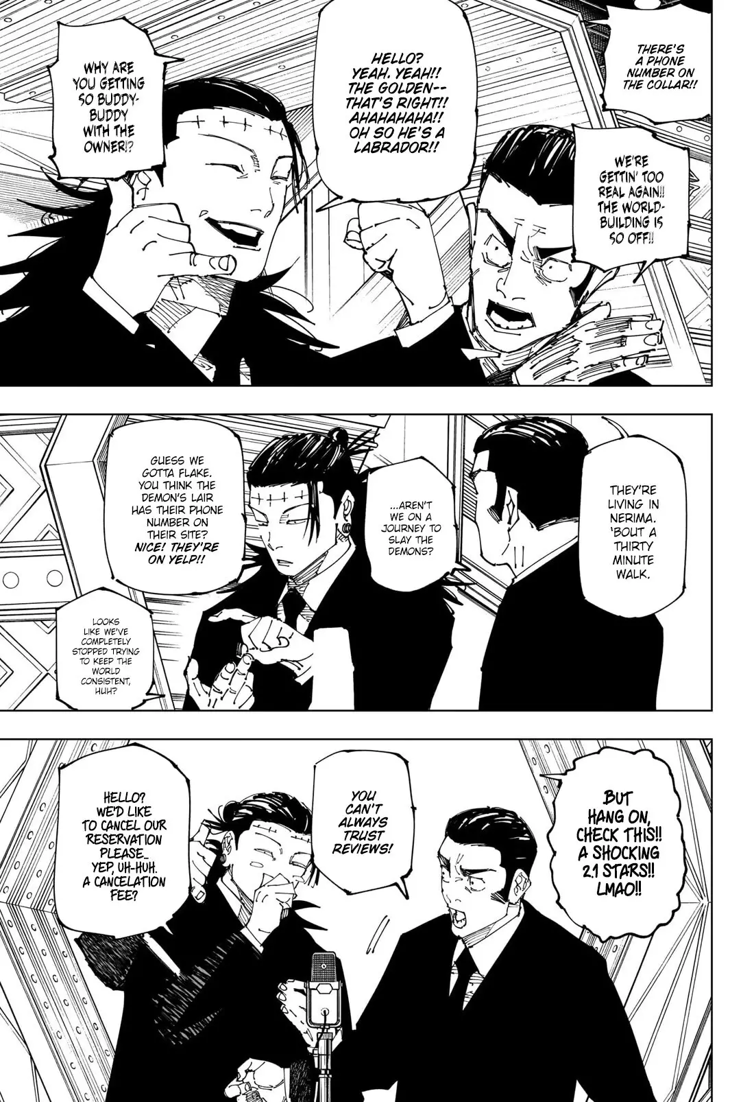 Jujutsu Kaisen, chapter 243, image 8
