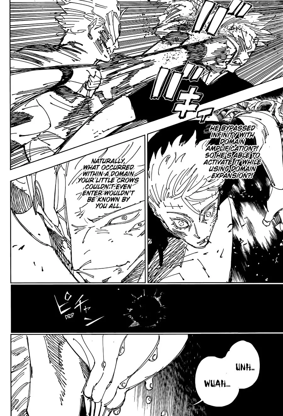 Jujutsu Kaisen, chapter 262, image 8