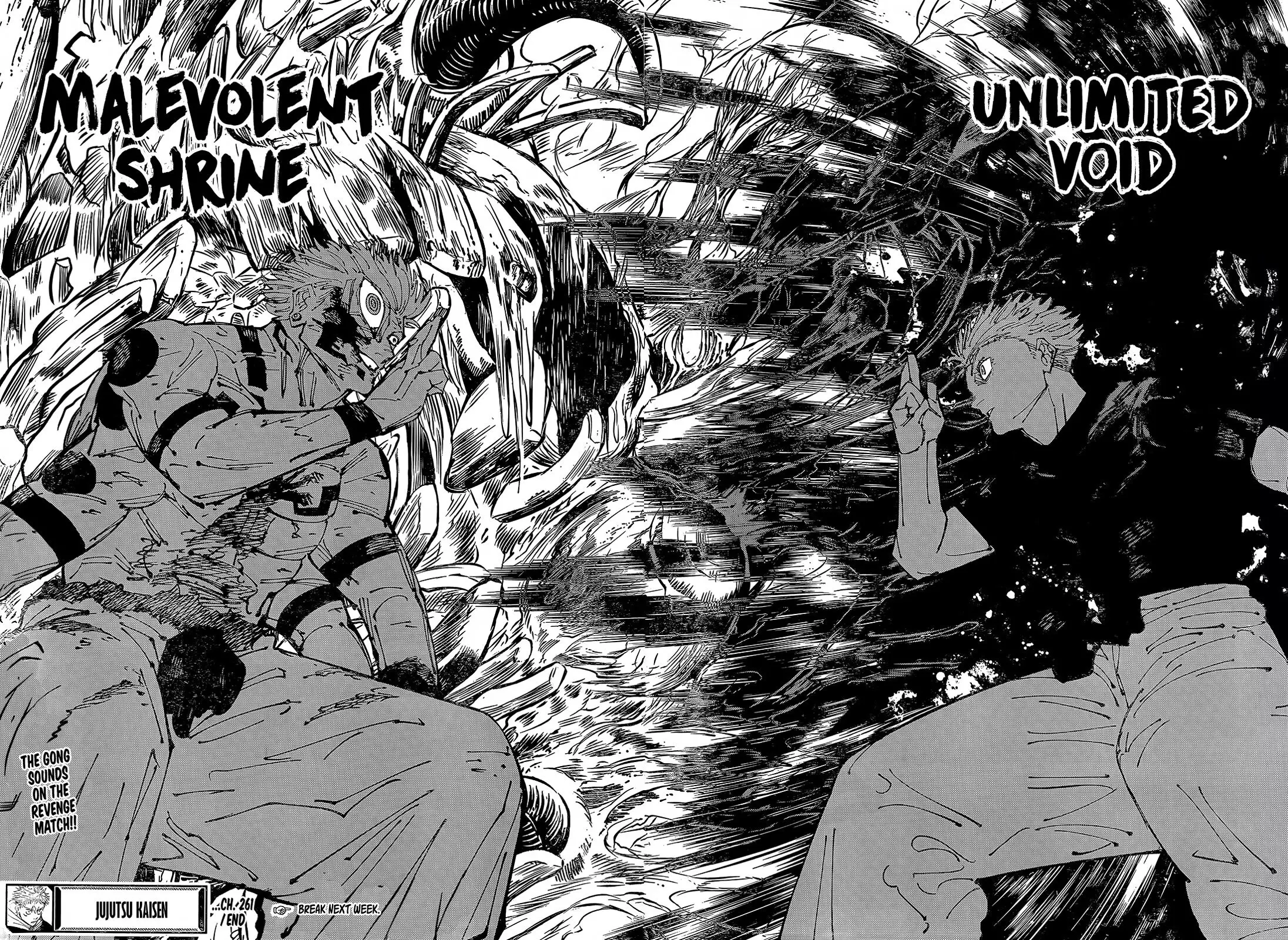 Jujutsu Kaisen, chapter 261, image 17