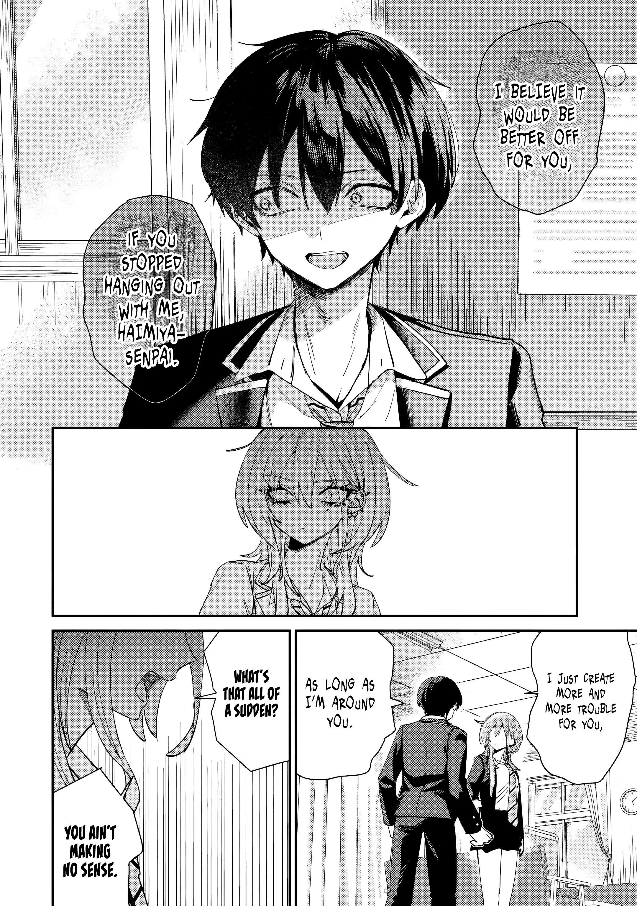Haimiya-senpai wa Kowakute Kawaii, chapter 21, image 2