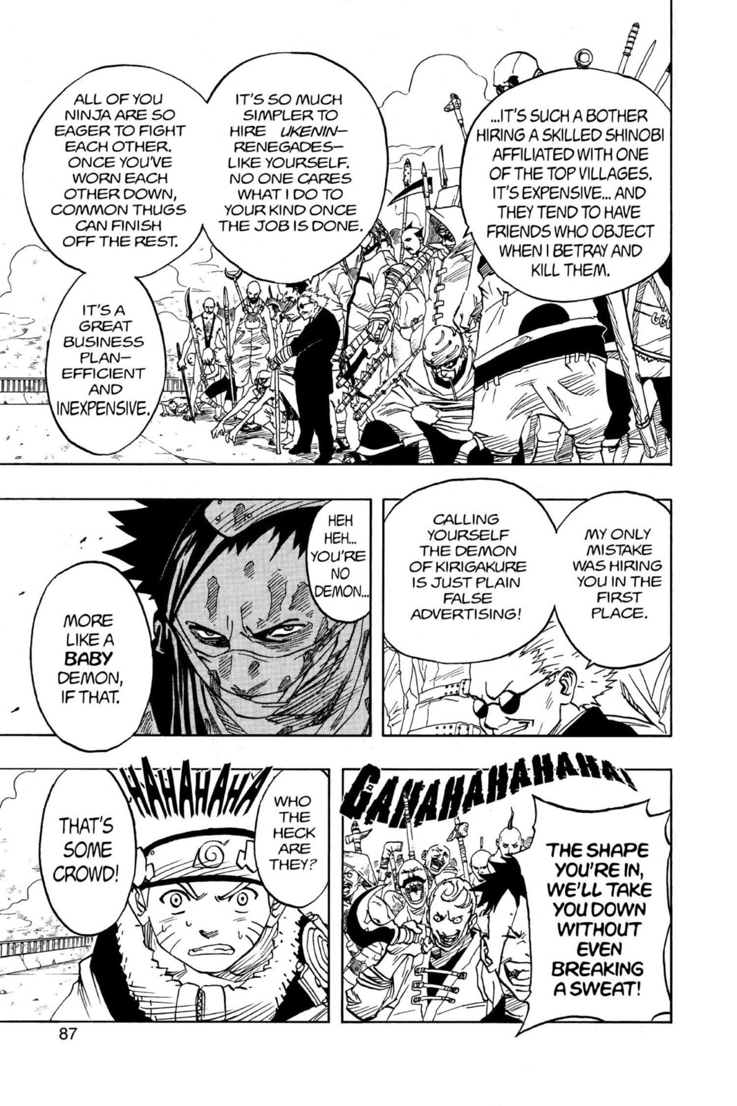 Naruto, chapter 32, page 5
