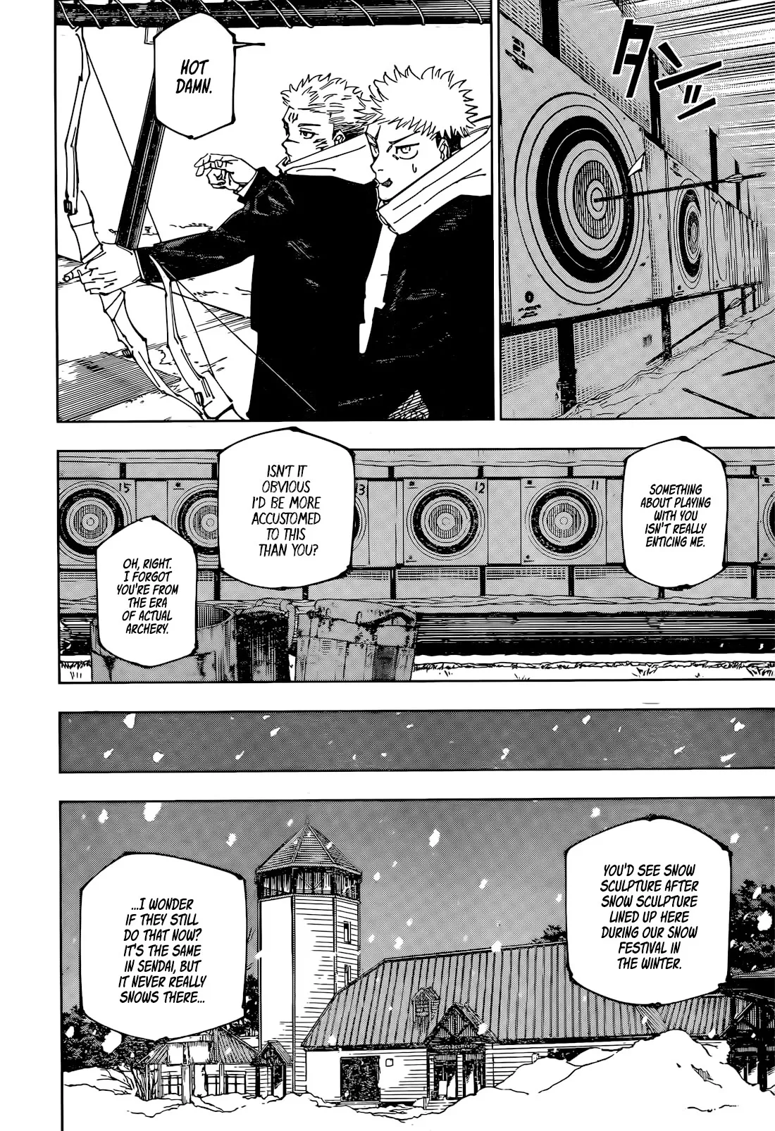 Jujutsu Kaisen, chapter 265, image 9