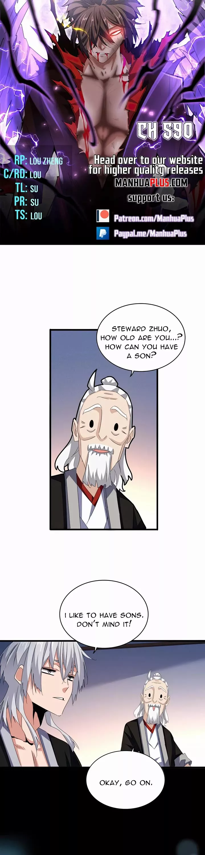 Magic Emperor, chapter 590, image 2