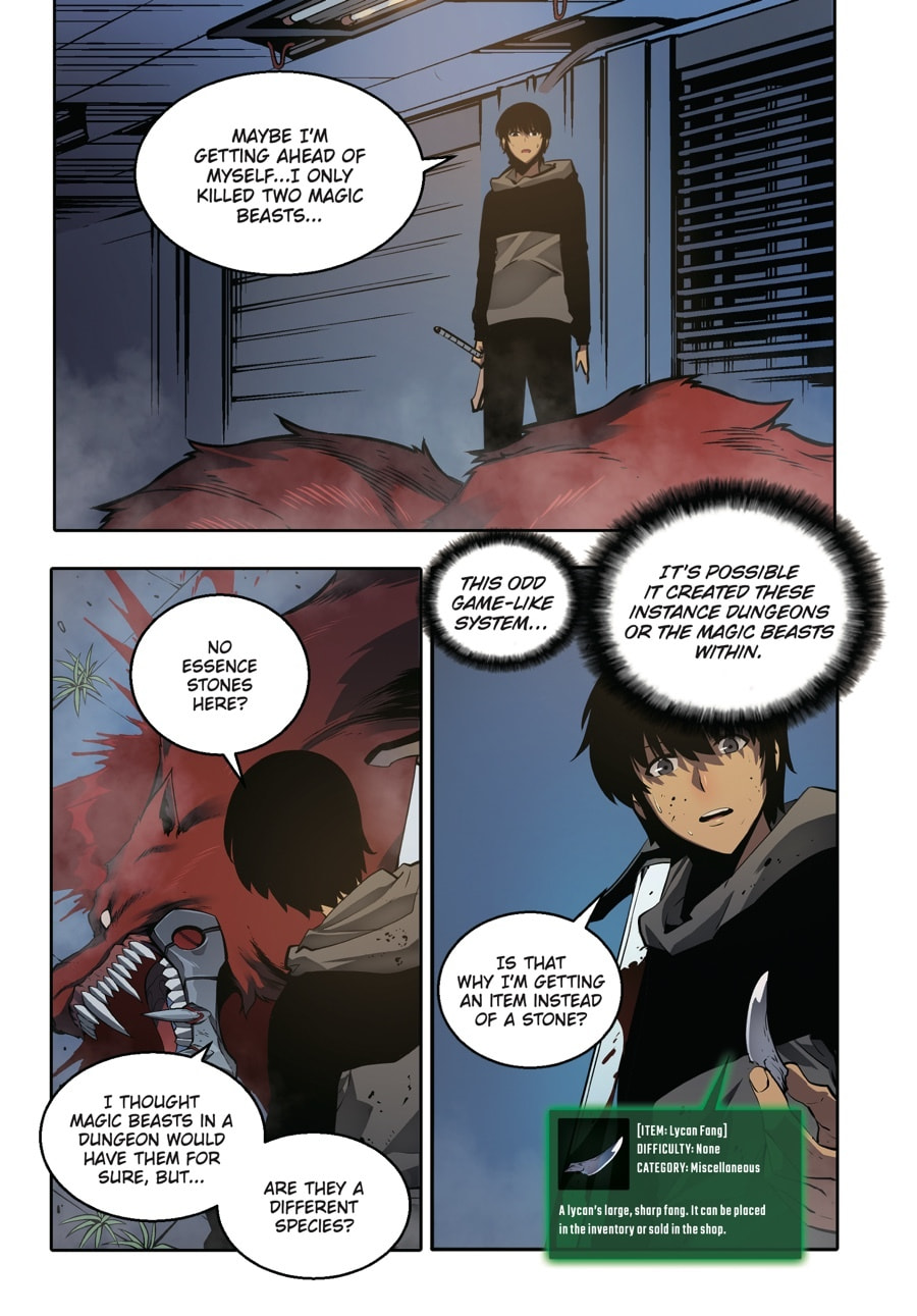 Solo Leveling, chapter 3.5, page 25